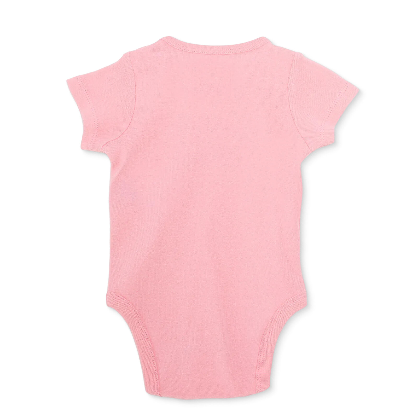 Kız Bebek Kısa Kol Body Ribana Çıtçıtlı Yaka Kısa Kol